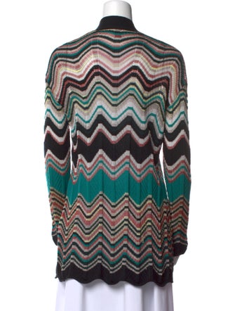 M Missoni Merino Wool Printed Sweater