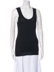 M Missoni Scoop Neck Sleeveless Top