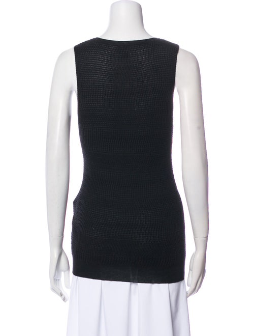 M Missoni Scoop Neck Sleeveless Top