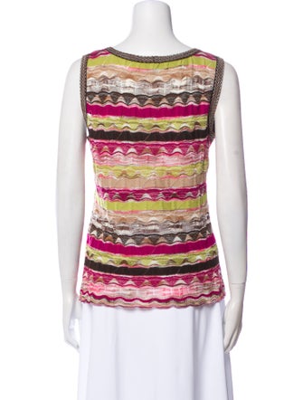 M Missoni Wool Striped Top