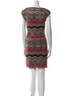 M Missoni Striped Mini Dress
