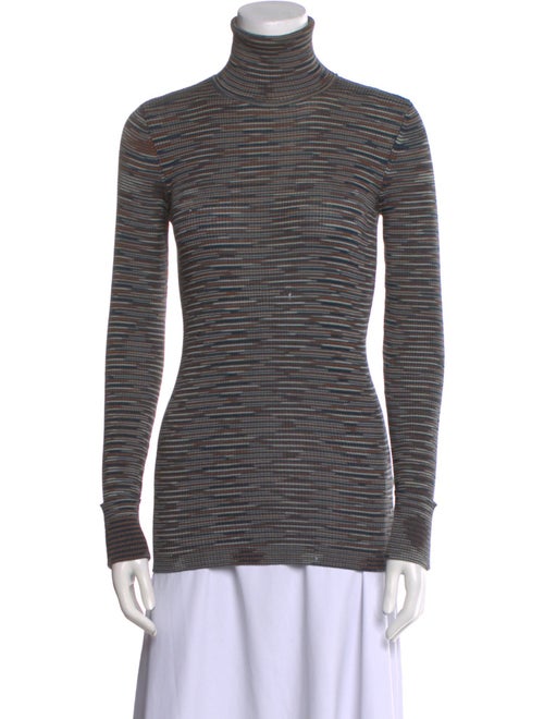 M Missoni Merino Wool Striped Top