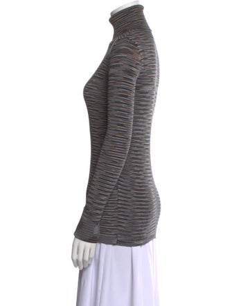 M Missoni Merino Wool Striped Top