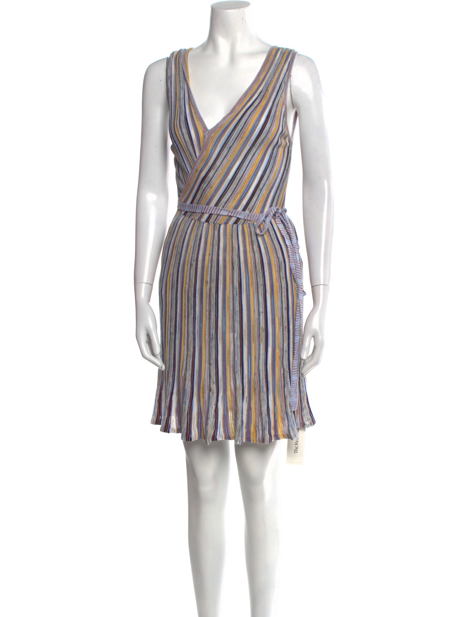 M Missoni Striped Mini Dress