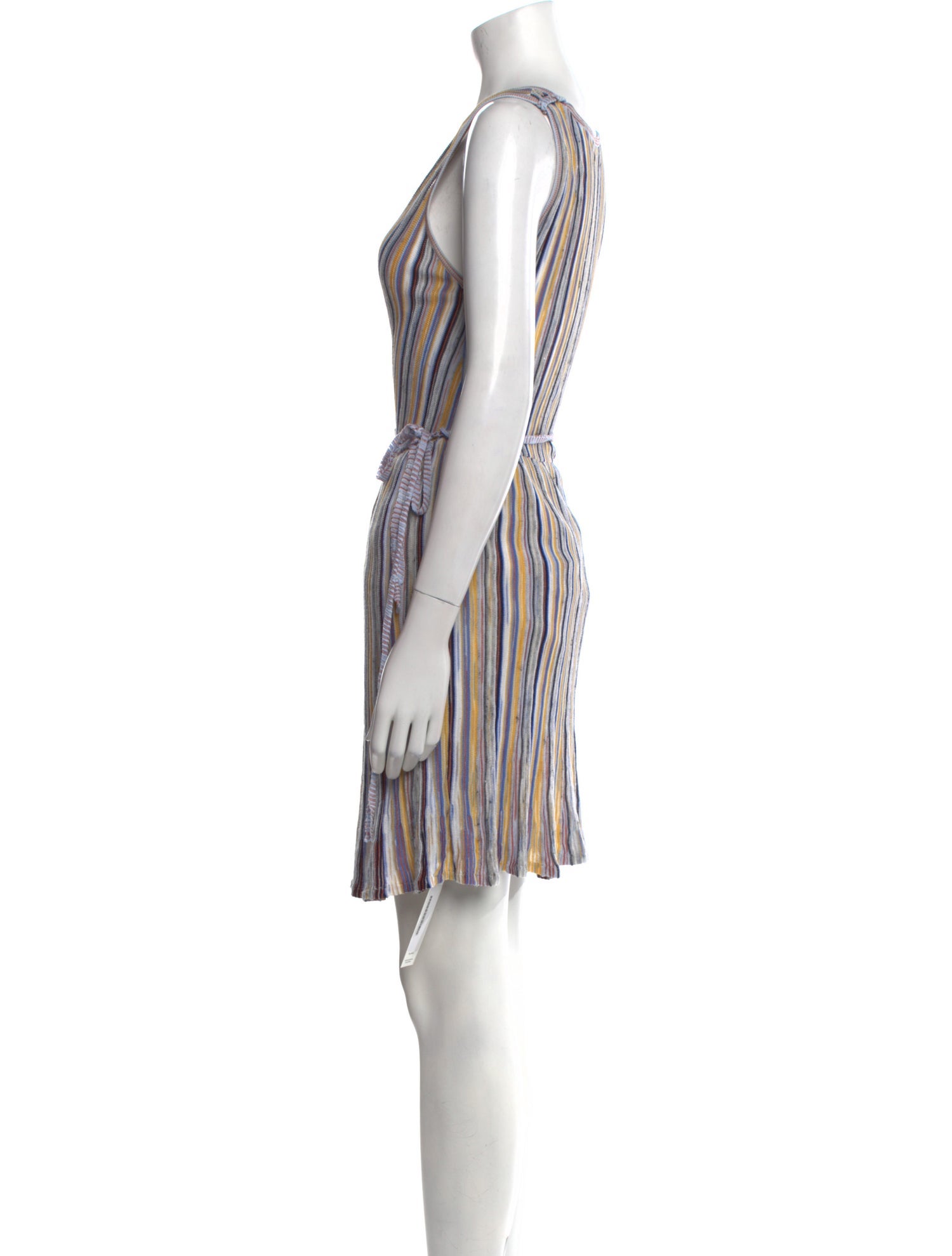 M Missoni Striped Mini Dress