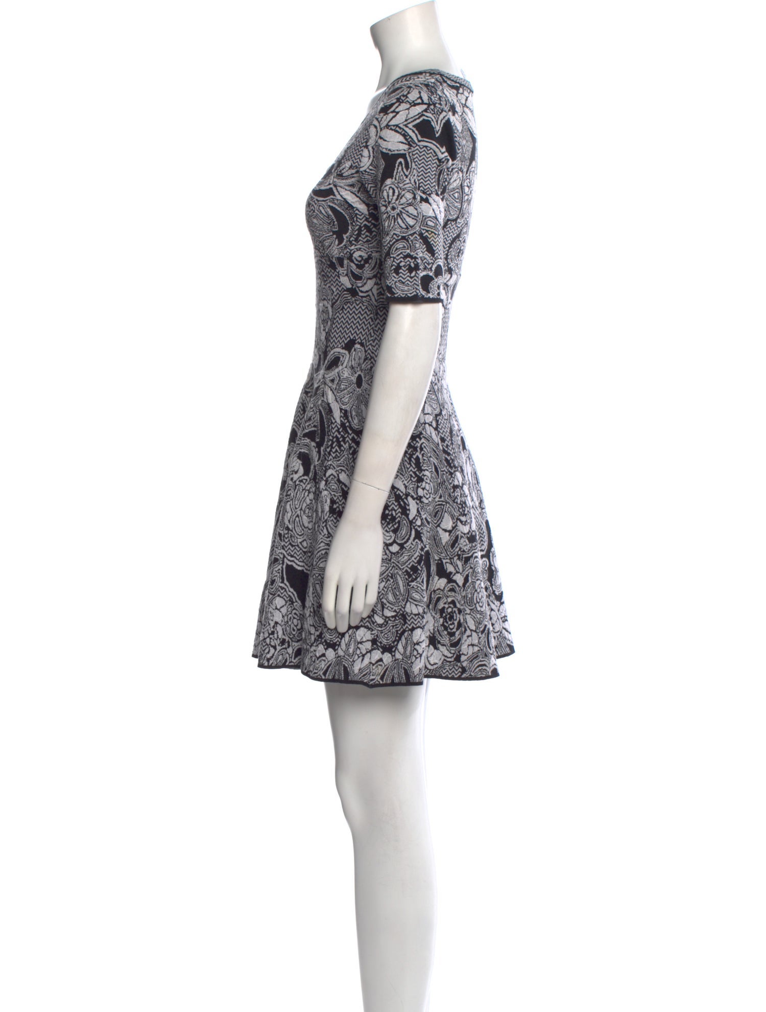 M Missoni Printed Mini Dress