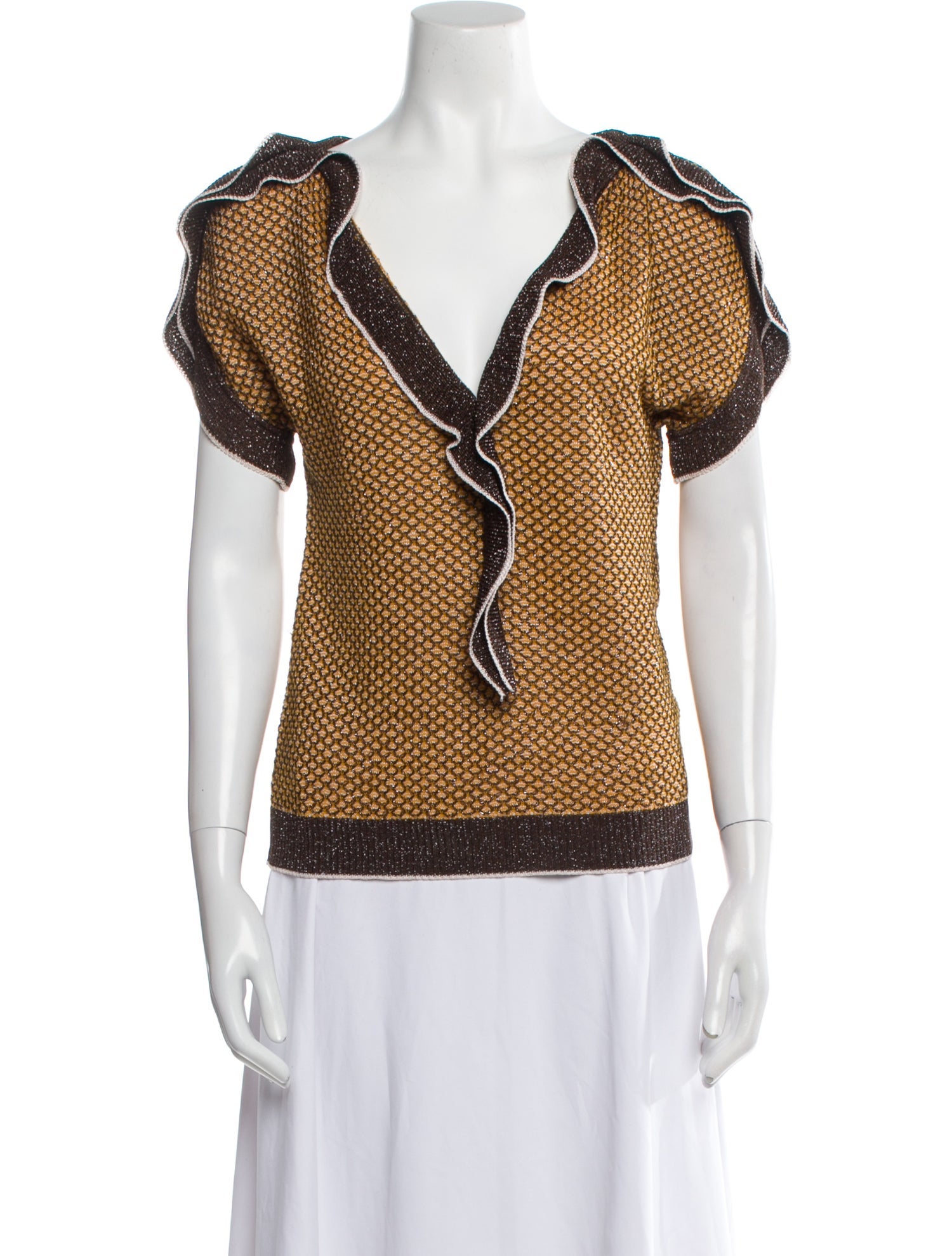 M Missoni V-Neck Sweater