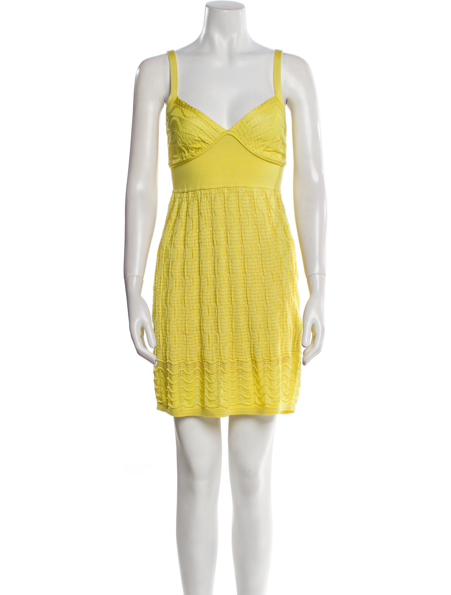 M Missoni V-Neck Mini Dress