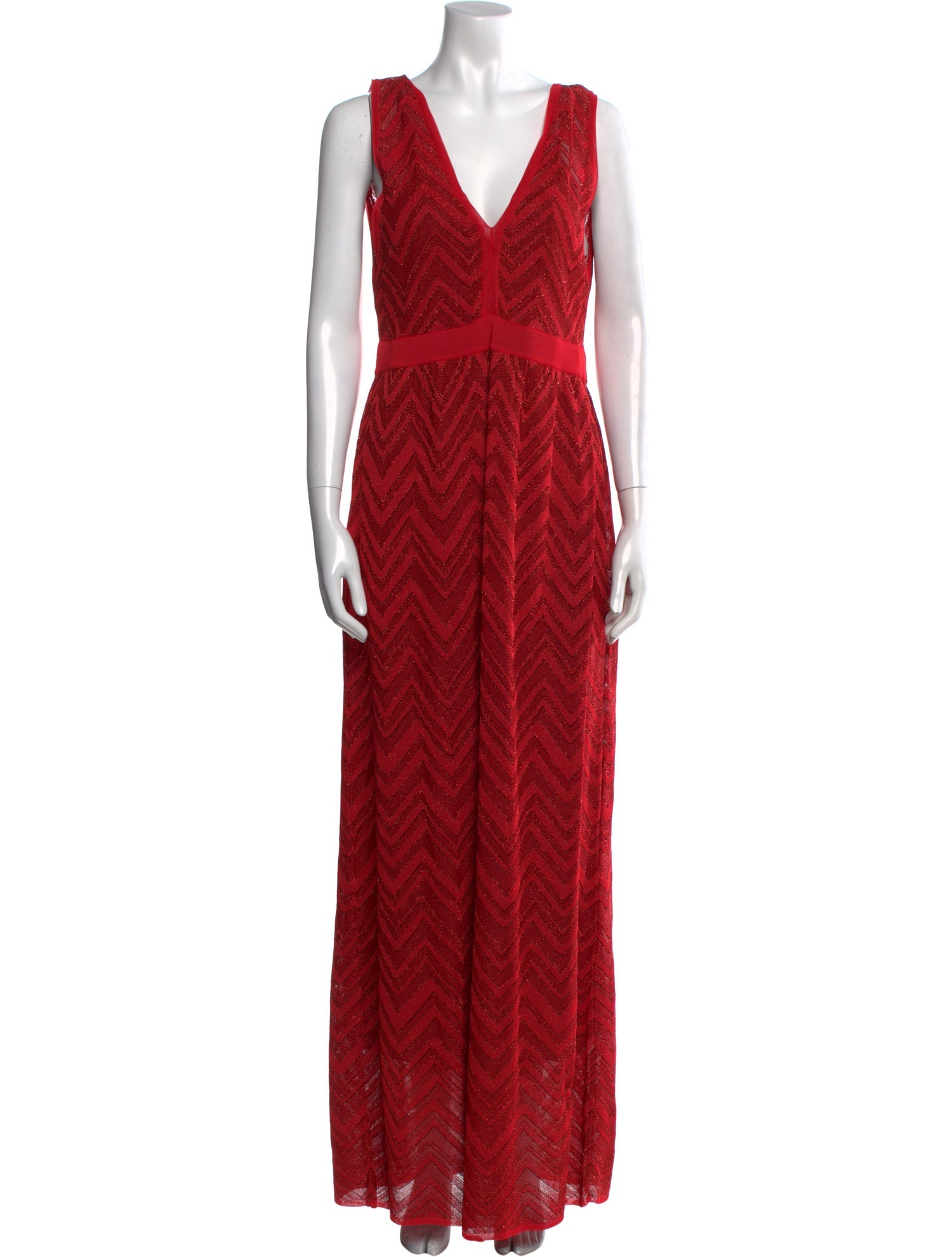 M Missoni Printed Long Dress w/ Tags