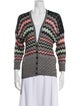 M Missoni Striped V-Neck Sweater