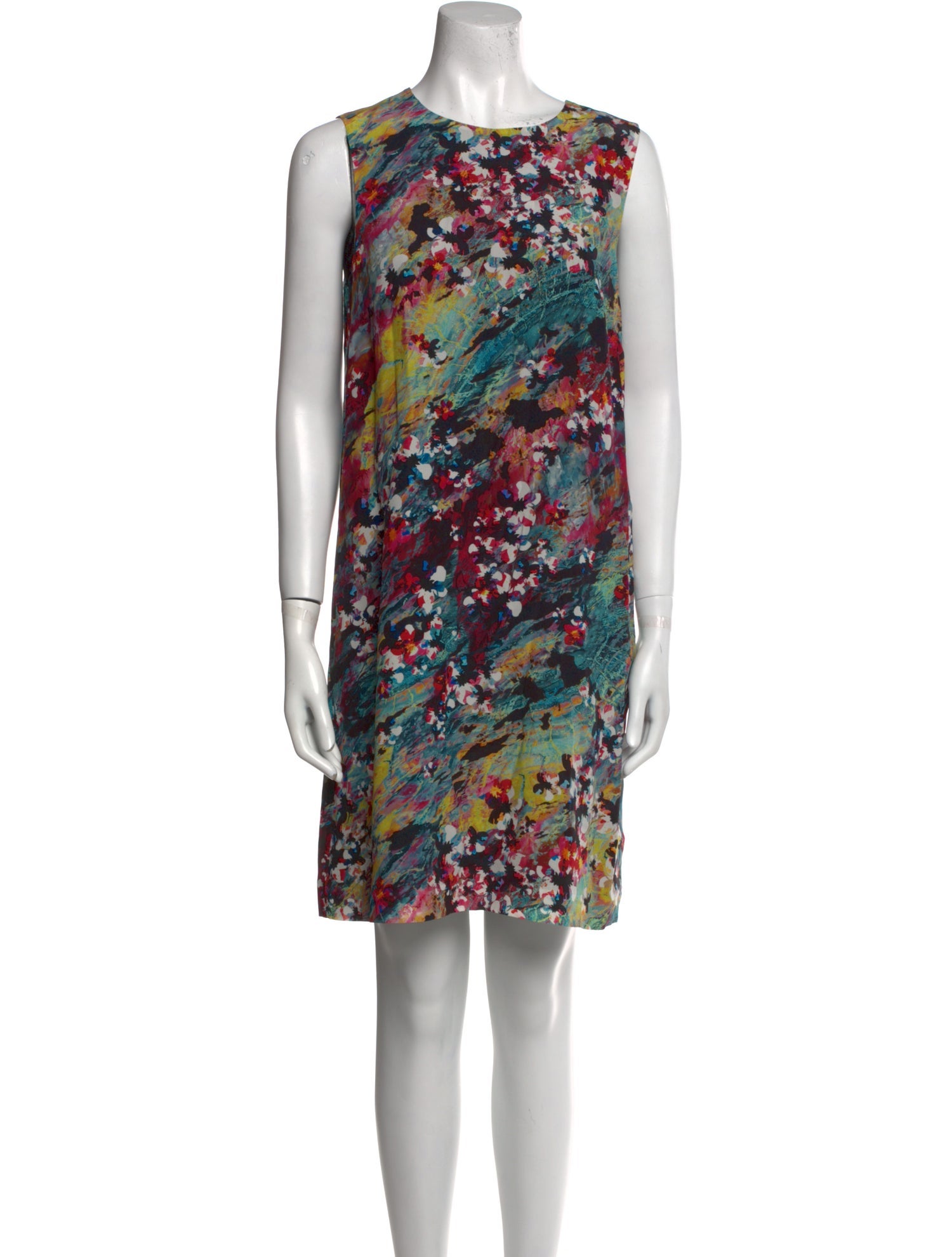 M Missoni Silk Knee-Length Dress