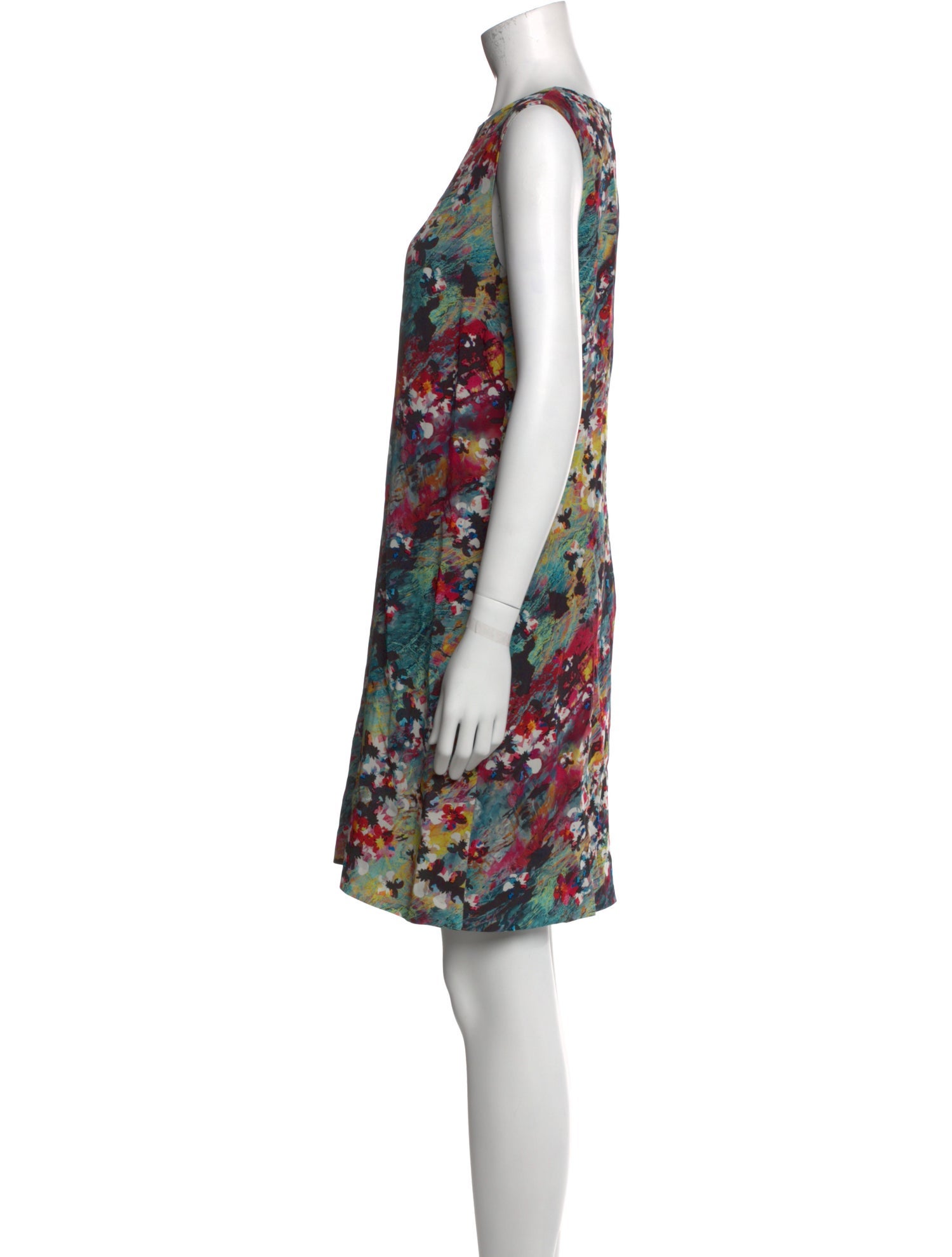 M Missoni Silk Knee-Length Dress
