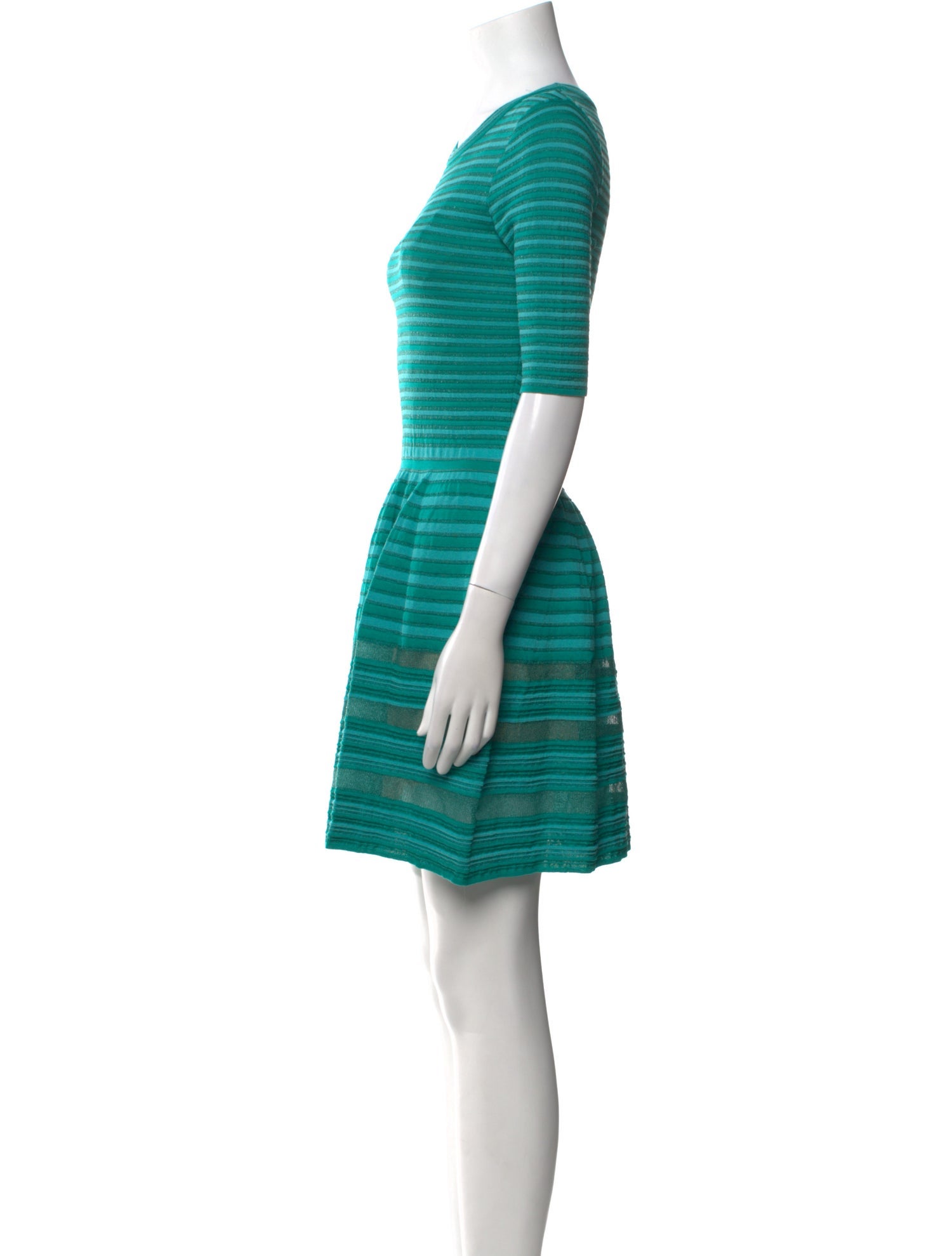 M Missoni Striped Mini Dress