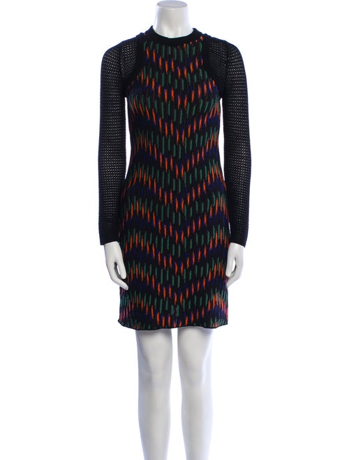 M Missoni Printed Mini Dress