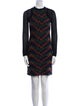 M Missoni Printed Mini Dress