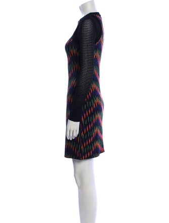 M Missoni Printed Mini Dress