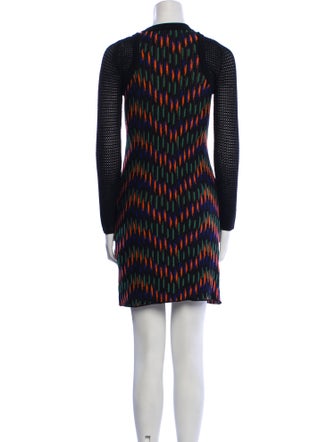 M Missoni Printed Mini Dress