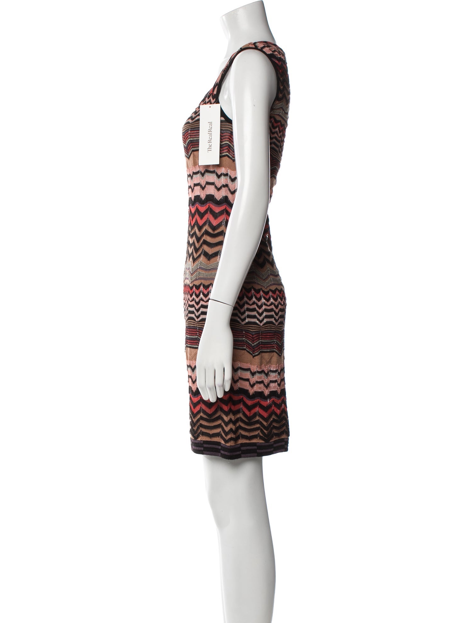 M Missoni Printed Mini Dress