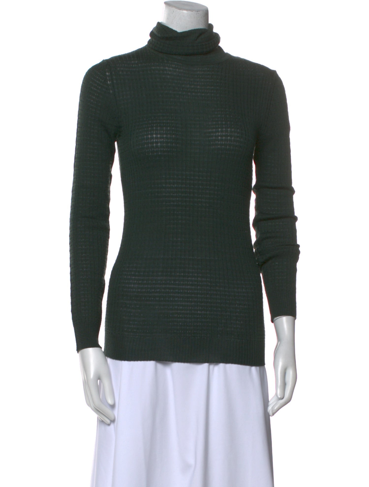 M Missoni Merino Wool Turtleneck Top