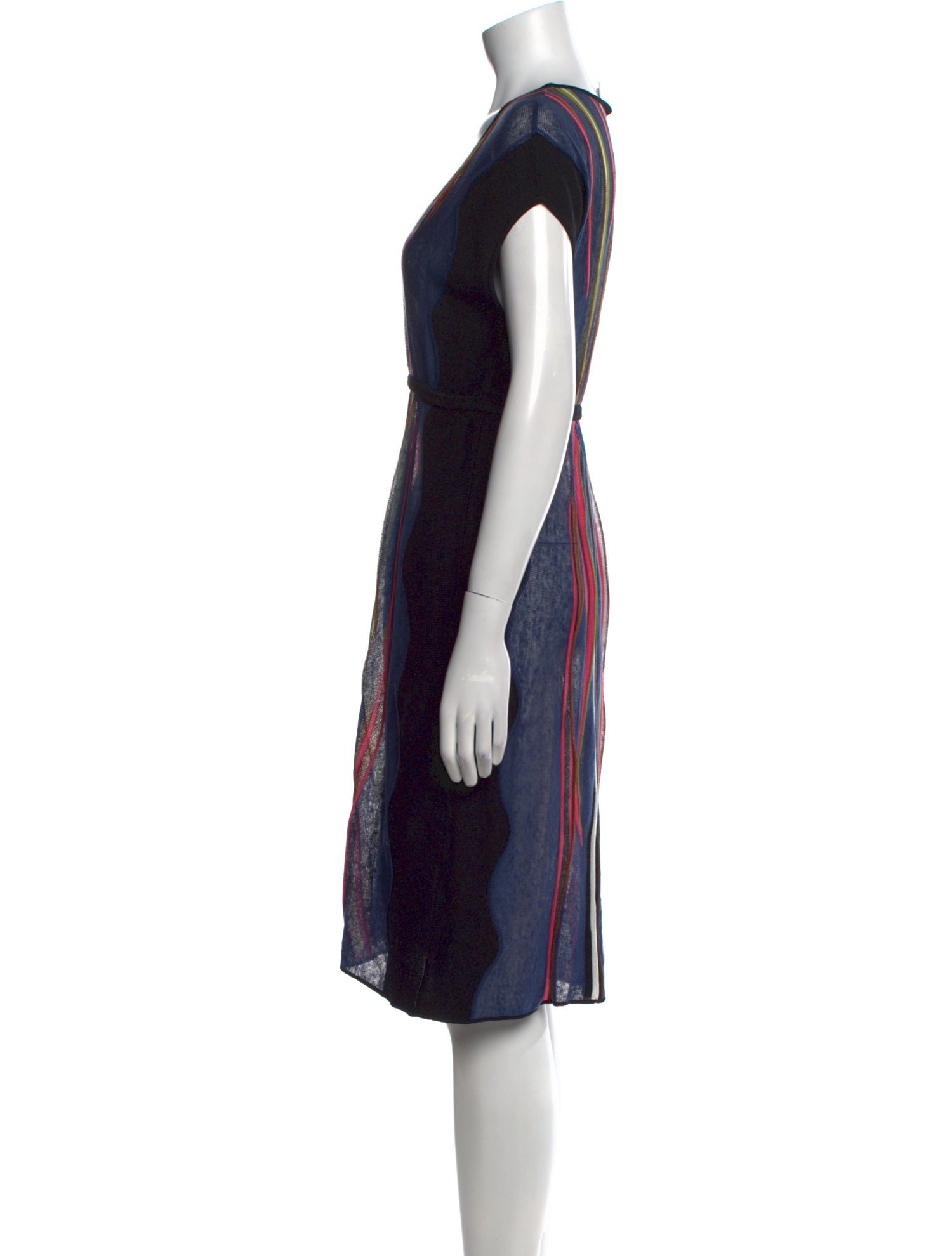 M Missoni Printed Knee-Length Dress