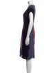 M Missoni Printed Knee-Length Dress