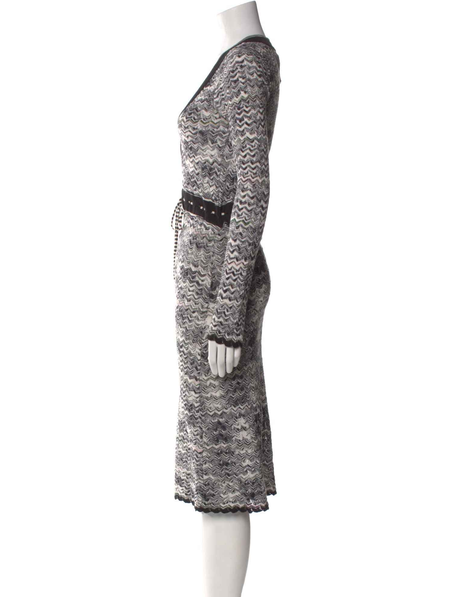M Missoni Nylon Midi Length Dress