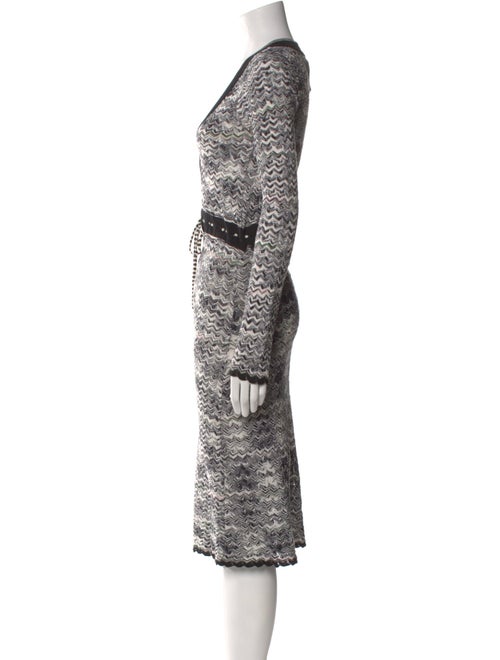 M Missoni Nylon Midi Length Dress