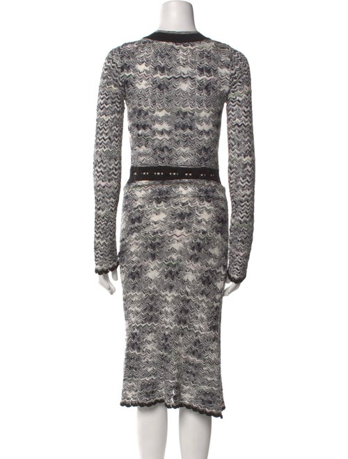 M Missoni Nylon Midi Length Dress