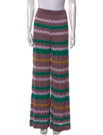 M Missoni Wool Wide Leg Pants