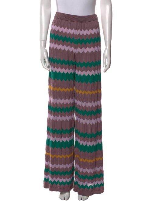 M Missoni Wool Wide Leg Pants