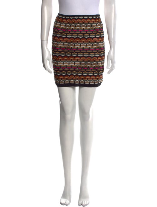 M Missoni Merino Wool Mini Skirt