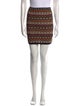 M Missoni Merino Wool Mini Skirt
