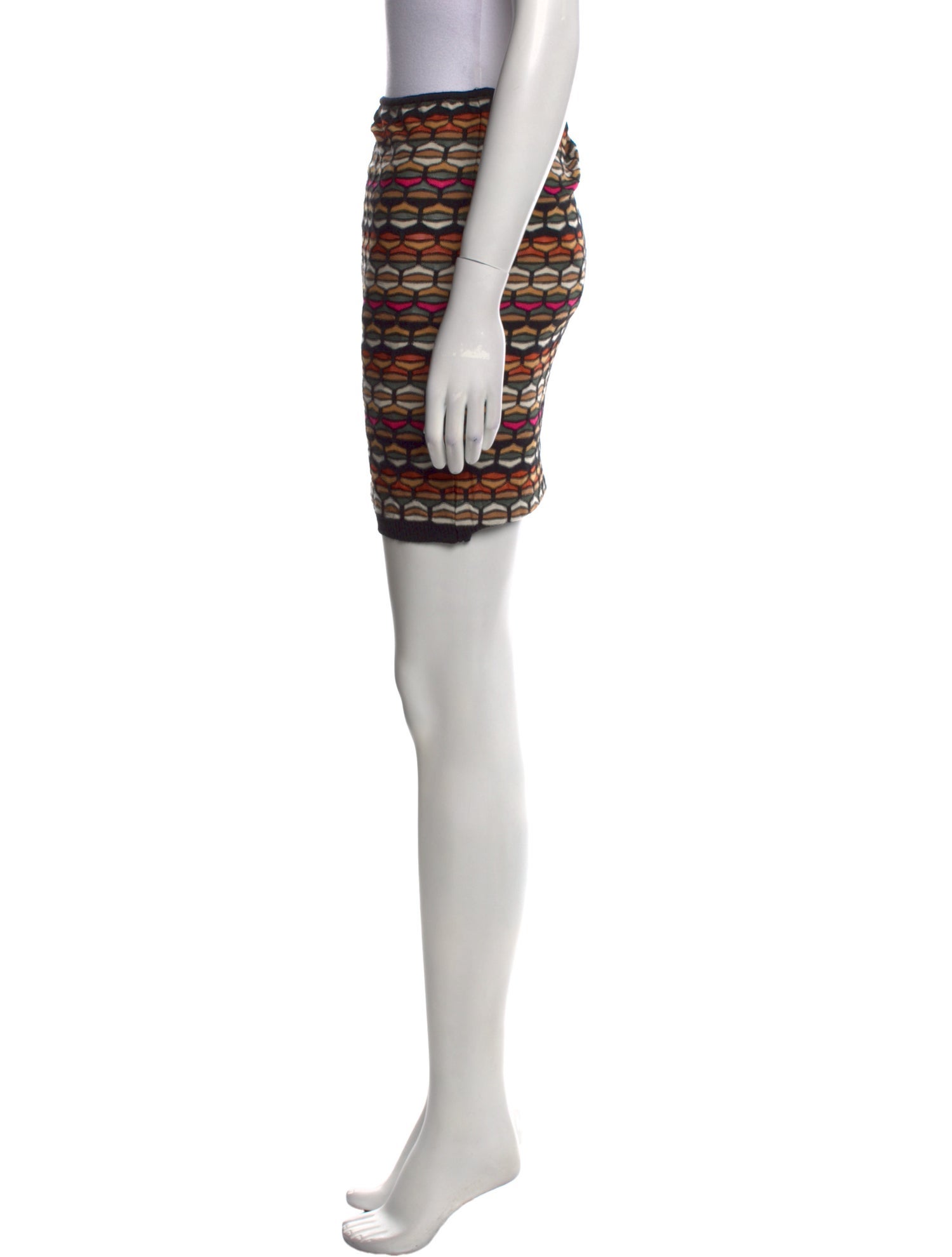 M Missoni Merino Wool Mini Skirt