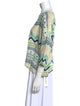 M Missoni Silk Printed Blouse