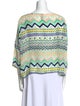 M Missoni Silk Printed Blouse