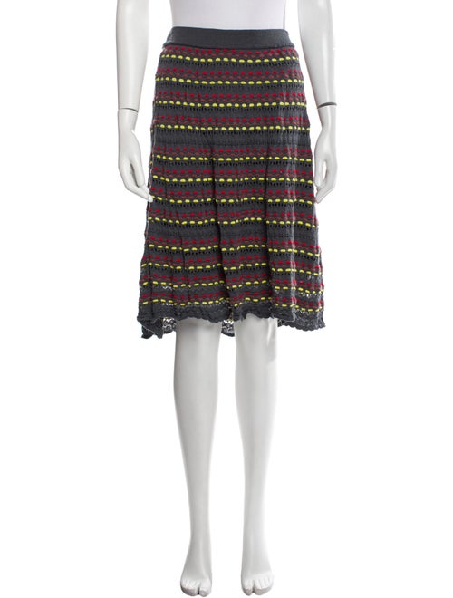 M Missoni Wool Knee-Length Skirt