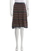 M Missoni Wool Knee-Length Skirt