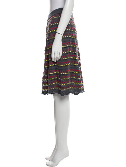 M Missoni Wool Knee-Length Skirt