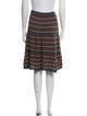 M Missoni Wool Knee-Length Skirt
