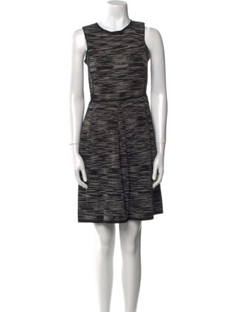 M Missoni Striped Mini Dress