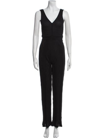 M Missoni V-Neck Jumpsuit