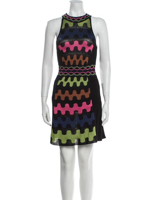 M Missoni Printed Mini Dress