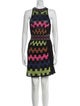 M Missoni Printed Mini Dress