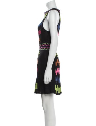 M Missoni Printed Mini Dress
