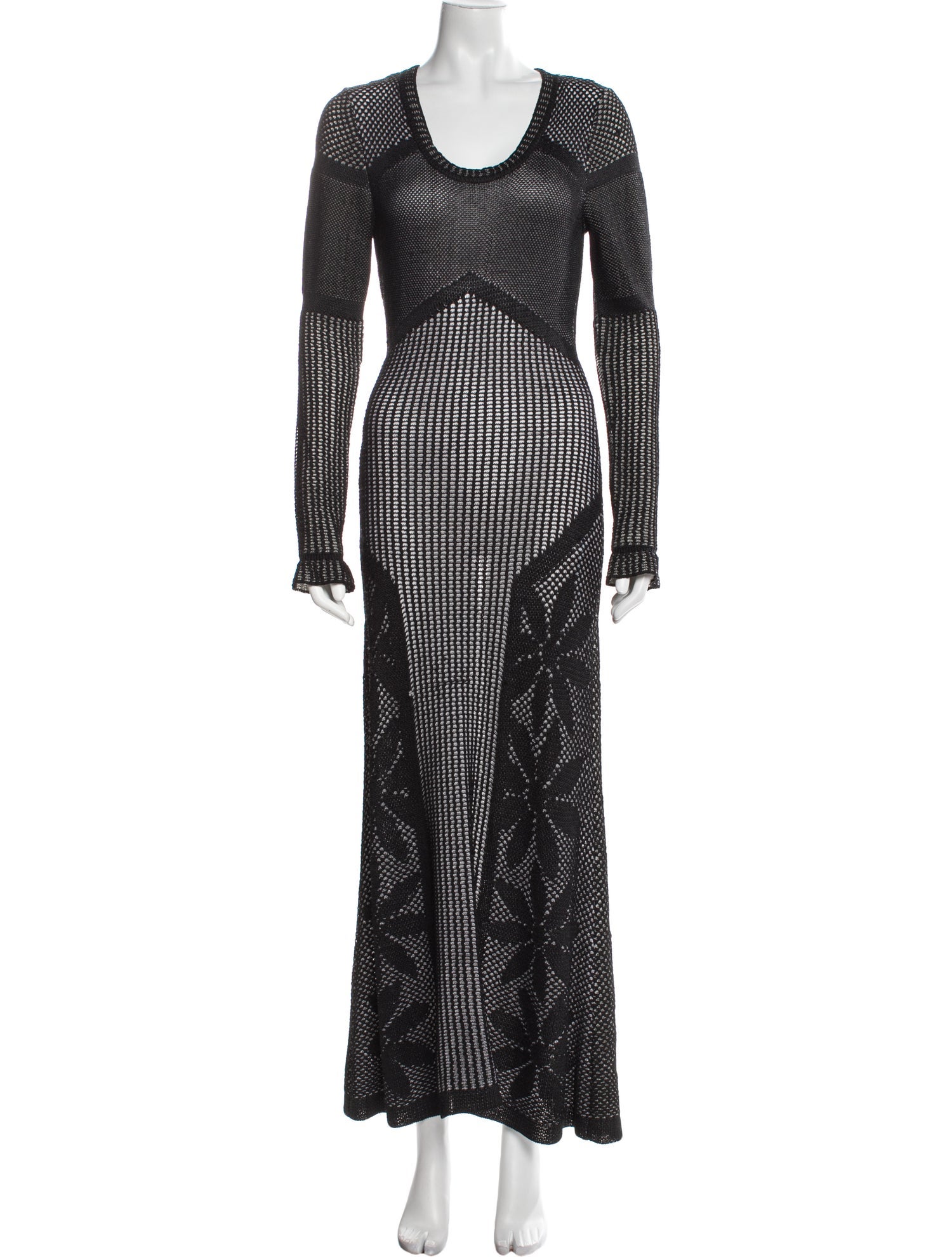 M Missoni Printed Long Dress