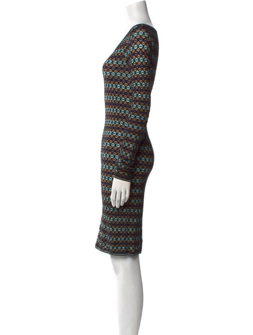 M Missoni Printed Mini Dress