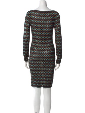 M Missoni Printed Mini Dress