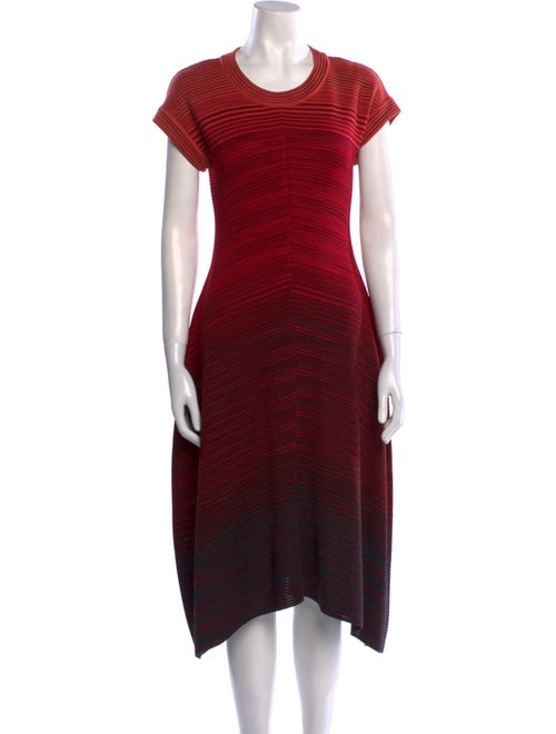 M Missoni Wool Midi Length Dress