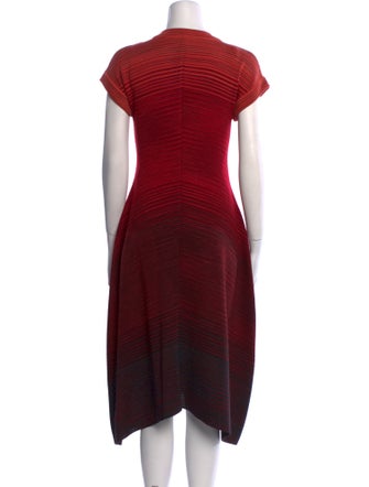 M Missoni Wool Midi Length Dress
