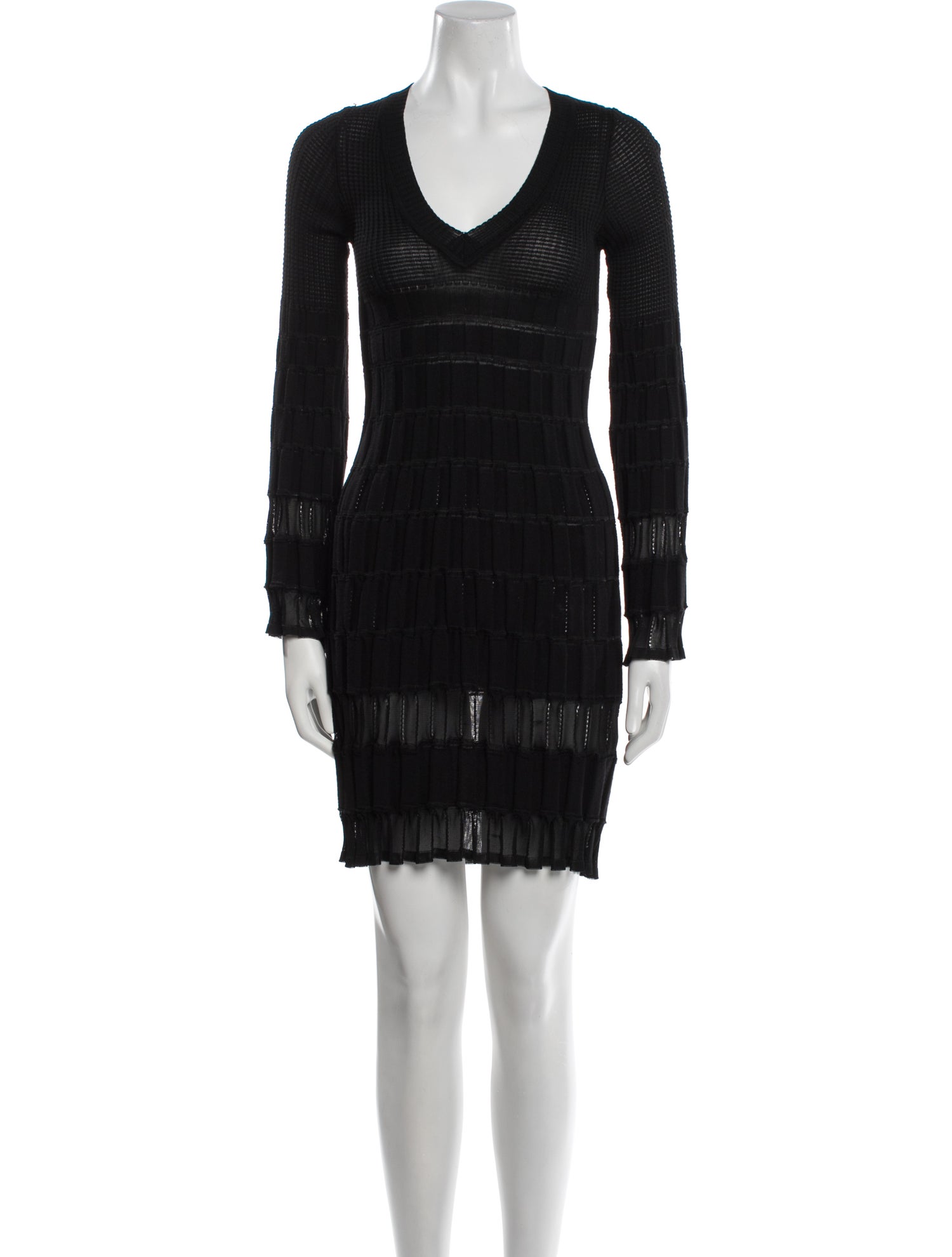 M Missoni V-Neck Mini Dress